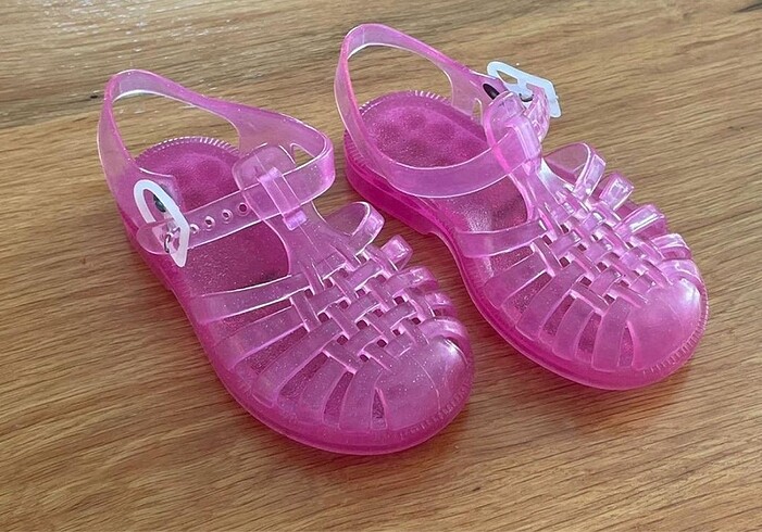 Meduse kız çocuk pembe sandalet