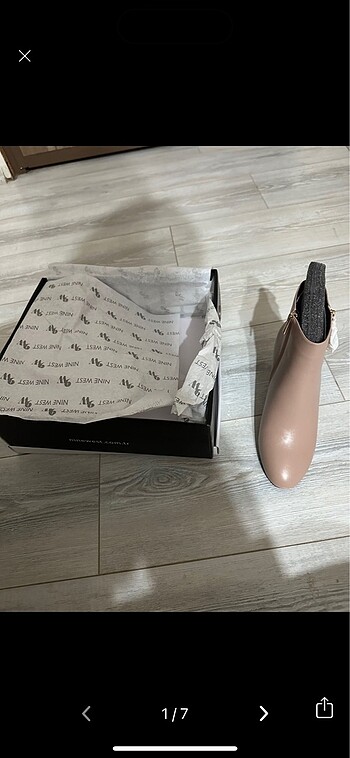 Nine west topuklı bot