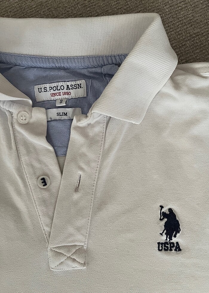 Erkek Polo Small beden tişört - Görsel 2