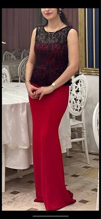Uzun gece elbisesi