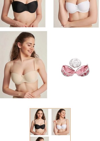 Minimalist Bej Mini Sütyen