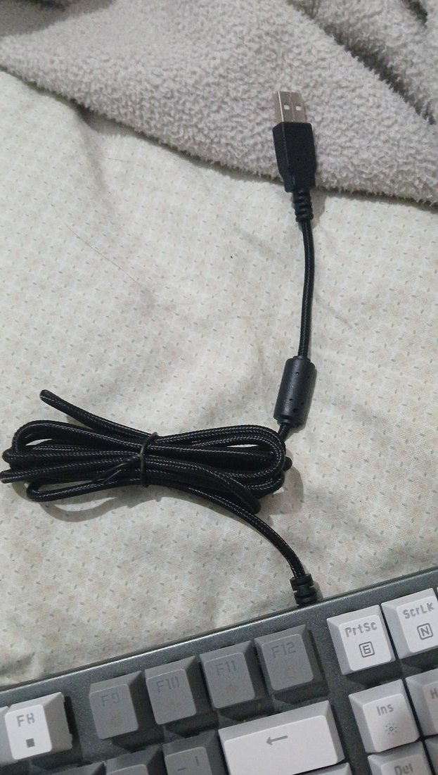 Rampage Gri Kablolu ışıklı Klavye - Görsel 2