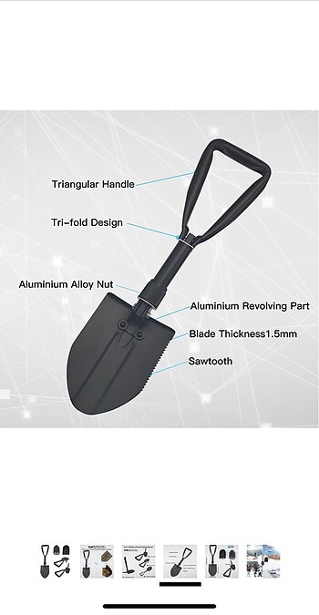 Taşınabilir kürek - Görsel 5