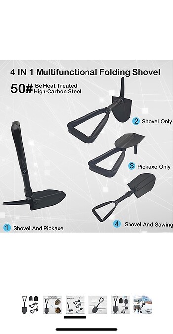 Taşınabilir kürek - Görsel 4