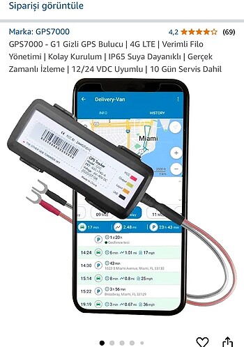 Gps takip cihazı