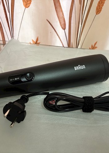 1000W Siyah Saç Şekillendirici Fırça - Görsel 2