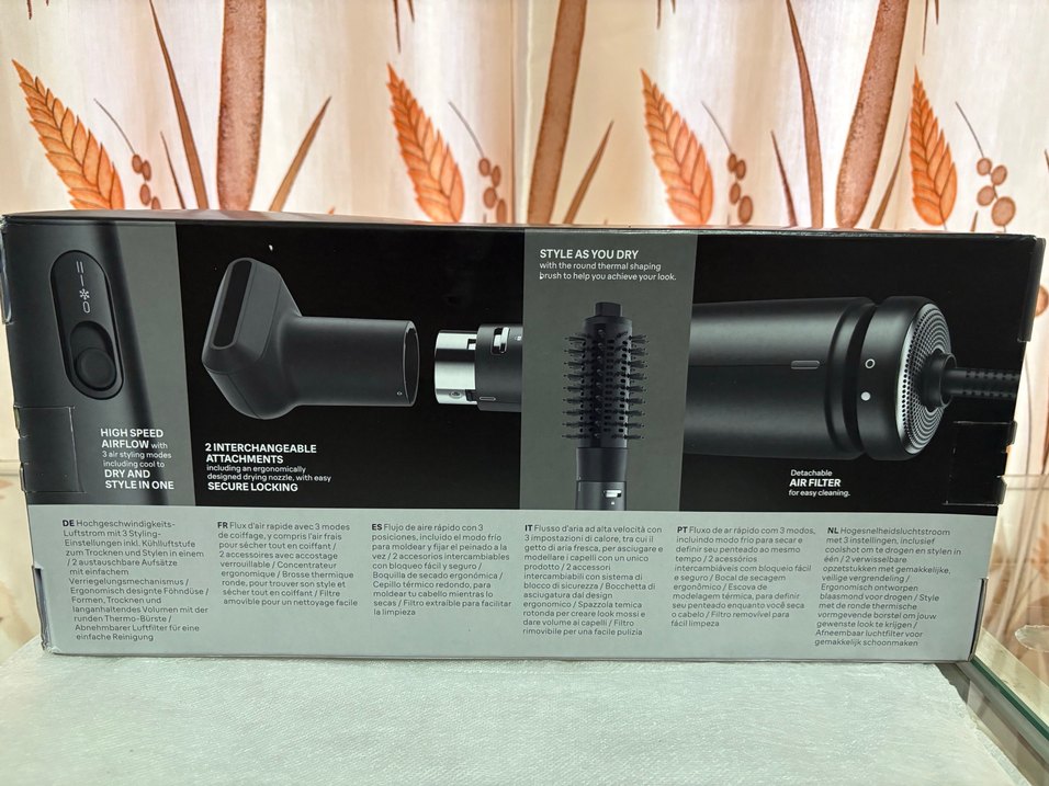 1000W Siyah Saç Şekillendirici Fırça - Görsel 3