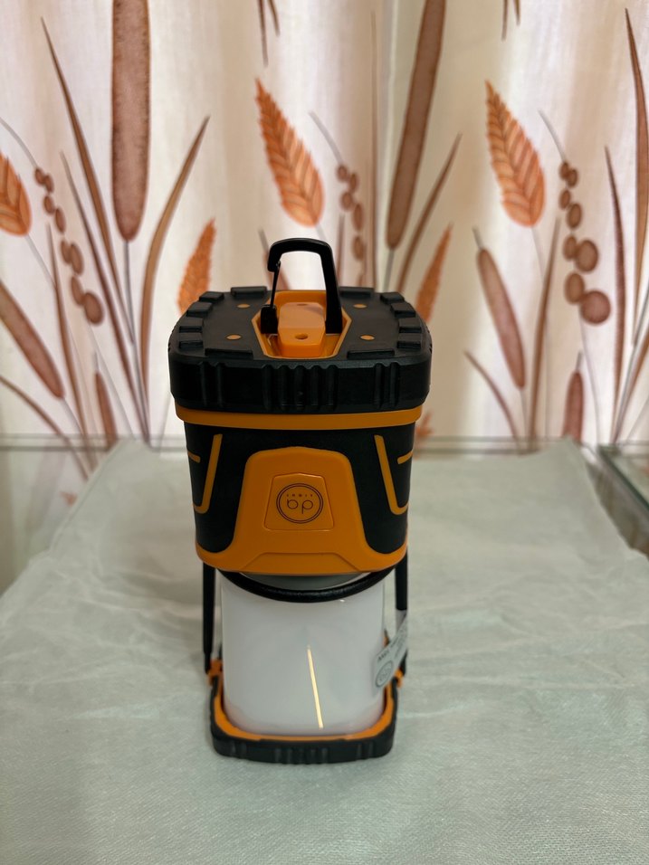 Portatif Turuncu Kamp Lambası - Görsel 3