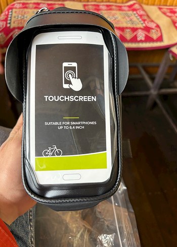 Bisiklet Telefon Tutucu Siyah - Görsel 2