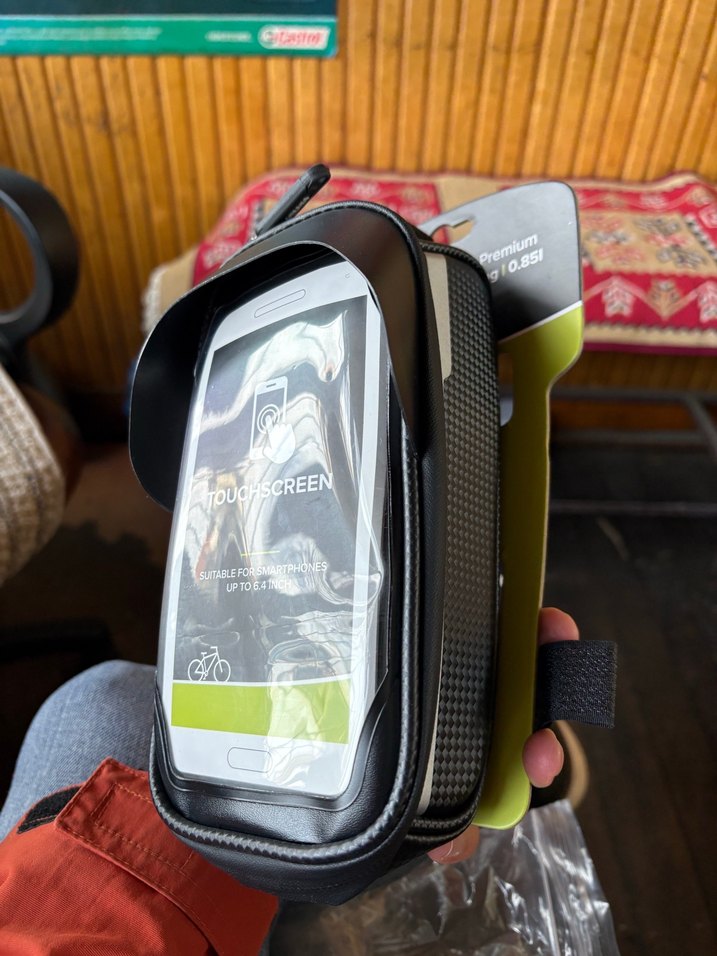 Bisiklet Telefon Tutucu Siyah - Görsel 4