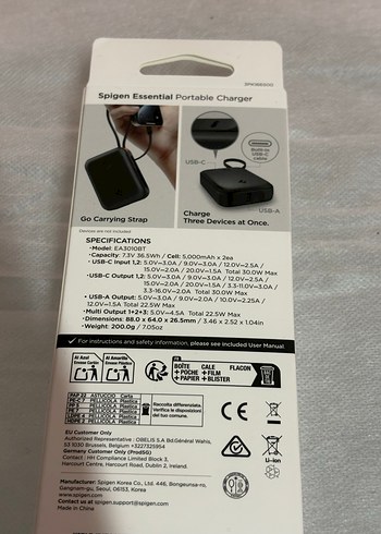 Siyah Taşınabilir Power Bank - Görsel 4