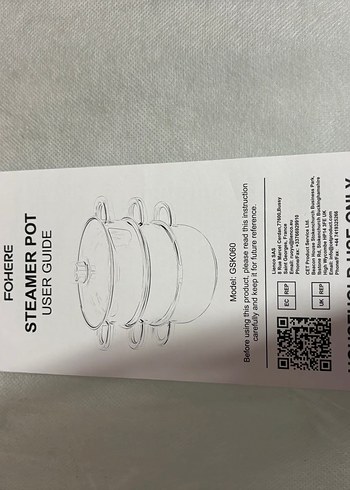 Gri Paslanmaz Çelik Buharlı Tencere Seti - Görsel 3