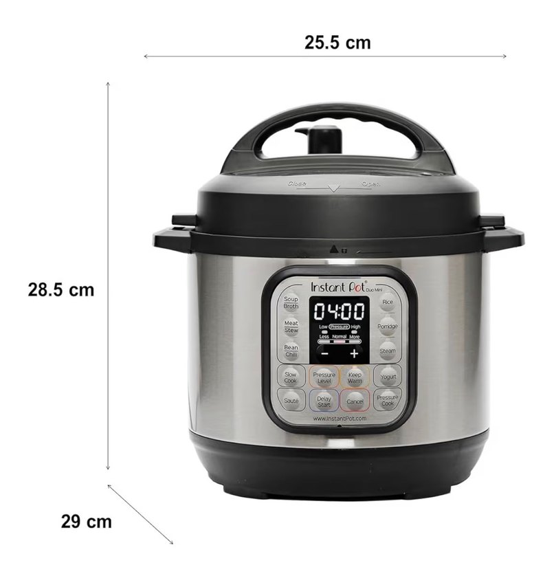 InstantPot Gri Çok Fonksiyonlu Düdüklü Tencere - Görsel 2