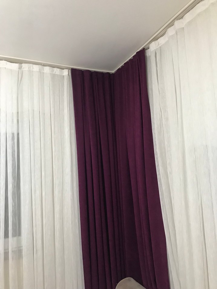 Modern Klasik Mürdüm Perde - Görsel 2