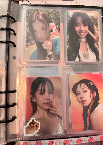 Pembe Pastel Planlayıcı Kartları - Görsel 17