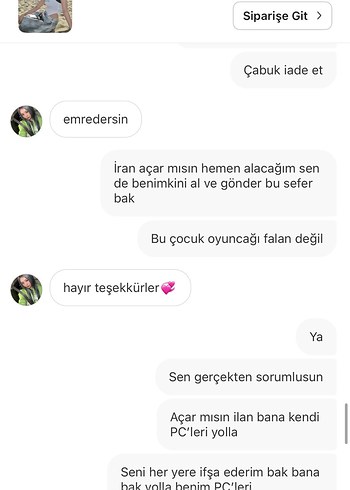 Acil bu kişiyi lütfen şikayet edin dolandırıcı pislik kazıkçı - Görsel 8