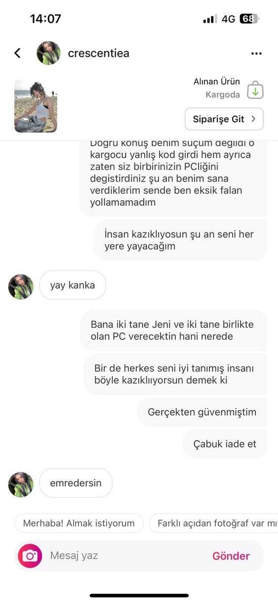 Acil bu kişiyi lütfen şikayet edin dolandırıcı pislik kazıkçı - Görsel 4
