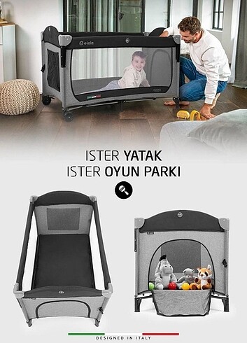 Elle Anne yanı park yatak 