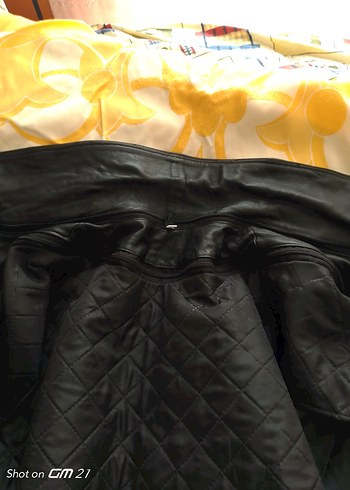 Kuzu derisi Siyah Erkek Deri  mont xl beden Diger - Görsel 10