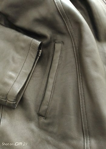 Kuzu derisi Siyah Erkek Deri  mont xl beden Diger - Görsel 7