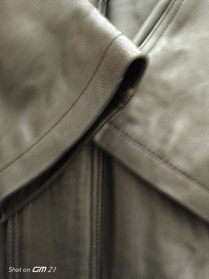 Kuzu derisi Siyah Erkek Deri  mont xl beden Diger - Görsel 3