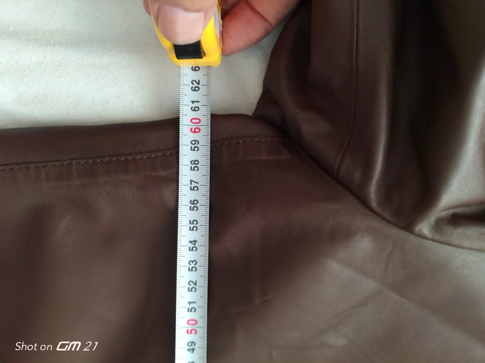 Düğmeli Kahverengi Deri Erkek CeketDESA marka kuzu derisi - Görsel 3