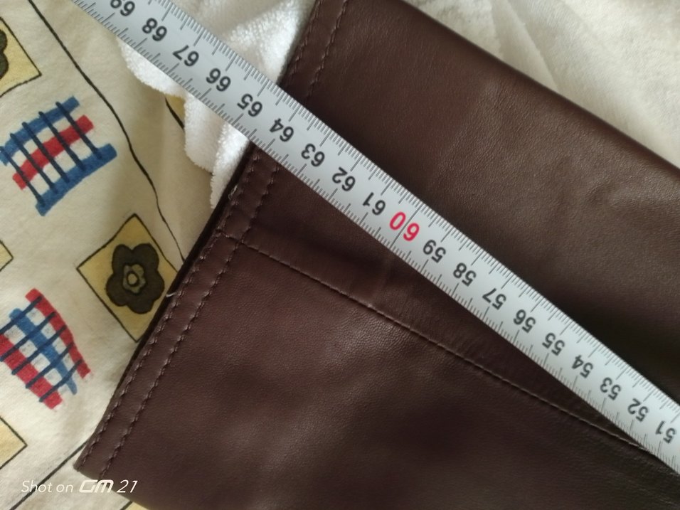 Düğmeli Kahverengi Deri Erkek CeketDESA marka kuzu derisi - Görsel 5