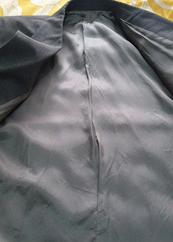 Gri Erkek Ofis ceket gri renk - Görsel 12