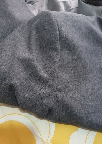 Gri Erkek Ofis ceket gri renk - Görsel 20