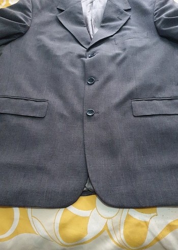 Gri Erkek Ofis ceket gri renk - Görsel 2