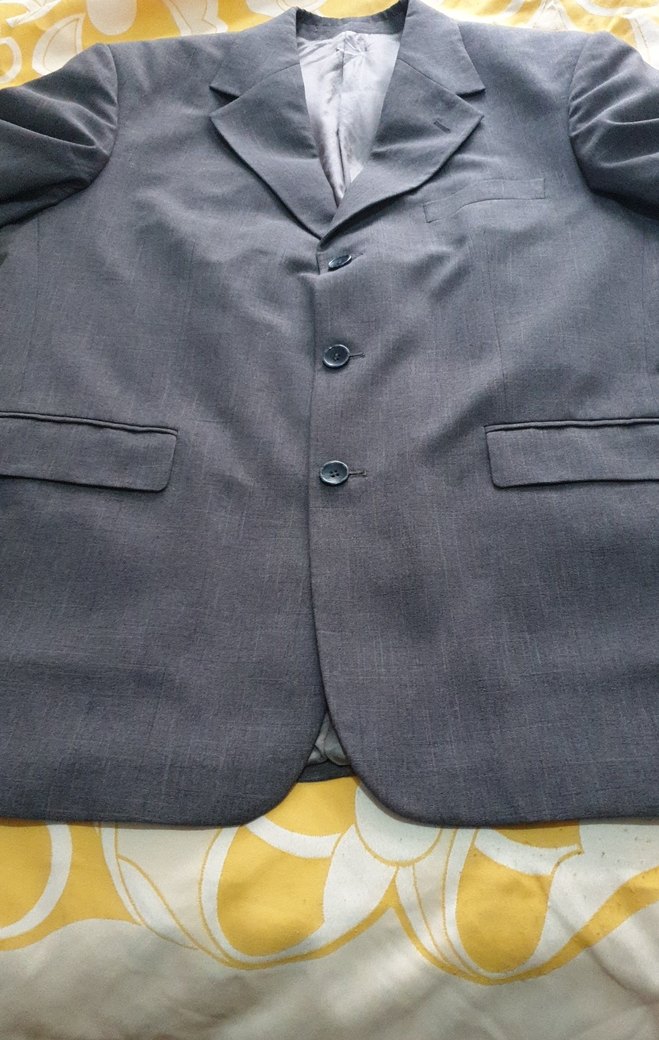 Gri Erkek Ofis ceket gri renk - Görsel 2