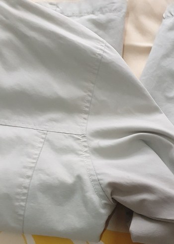 Gri Kısa Kollu erkek mont larc - Görsel 17