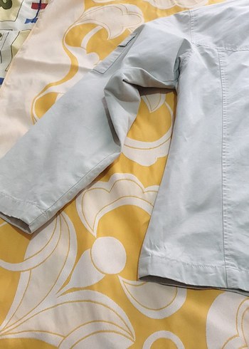 Gri Kısa Kollu erkek mont larc - Görsel 20