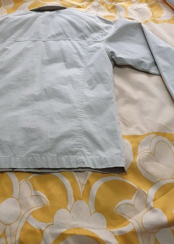 Gri Kısa Kollu erkek mont larc - Görsel 19