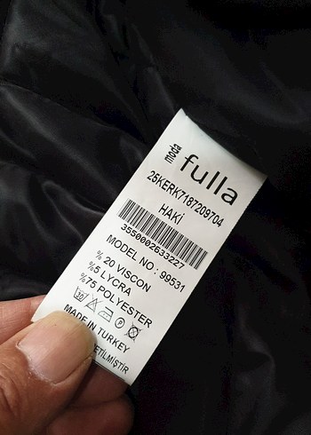 Replay  haki yeşil Midi Street Wear Mont - Görsel 11