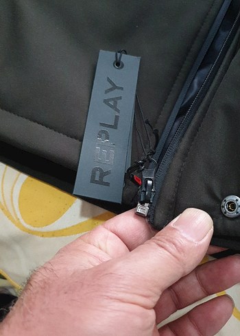 Replay  haki yeşil Midi Street Wear Mont - Görsel 18