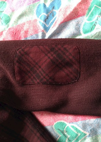 Bordo Erkek Fermuarlı Street Wear Ceket - Görsel 8