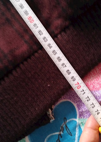 Bordo Erkek Fermuarlı Street Wear Ceket - Görsel 3