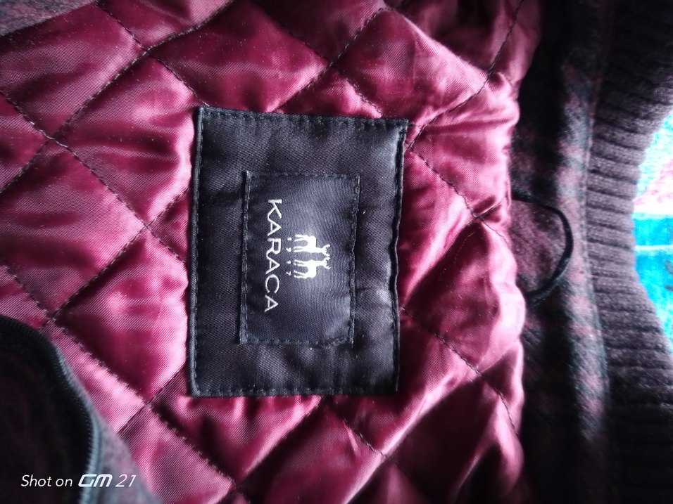 Bordo Erkek Fermuarlı Street Wear Ceket - Görsel 2