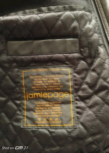 Siyah Deri mont XXL beden - Görsel 4