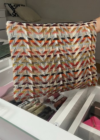 Çok Renkli Desenli çanta - Görsel 2