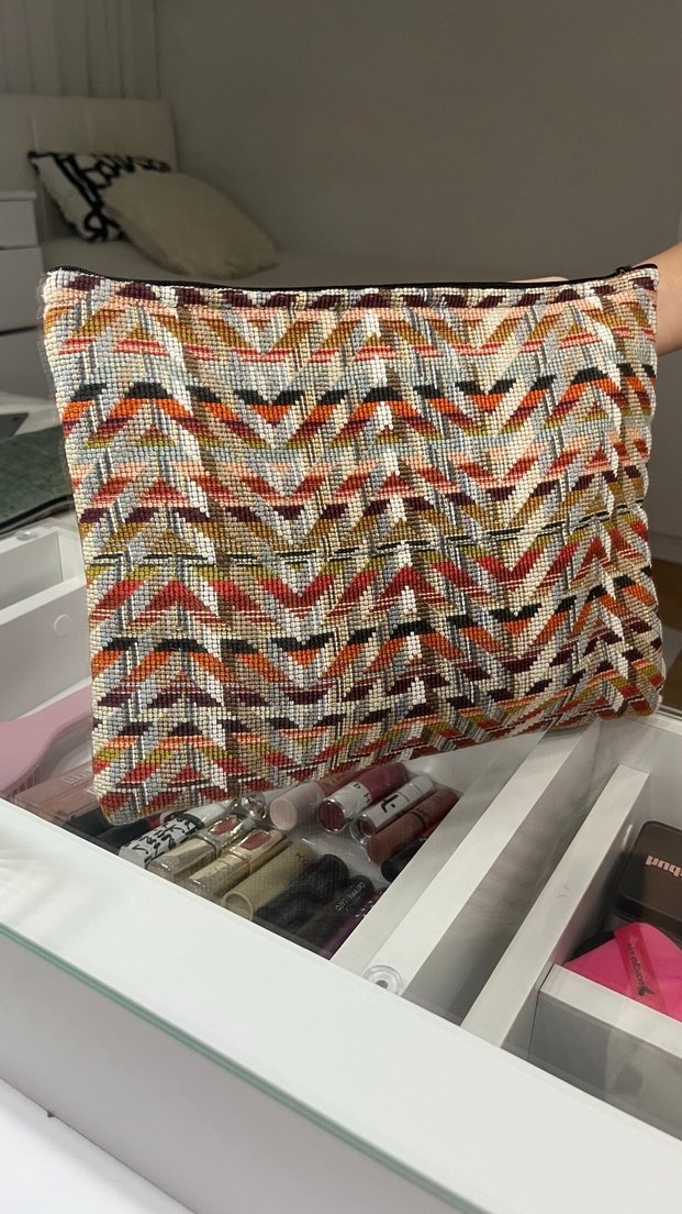 Çok Renkli Desenli çanta - Görsel 2