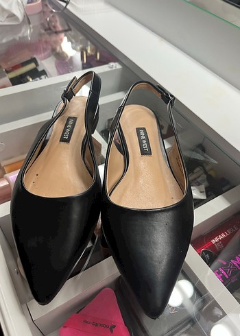 Klasik Siyah Tokalı Topuklu Kadın Ayakkabı - Görsel 3