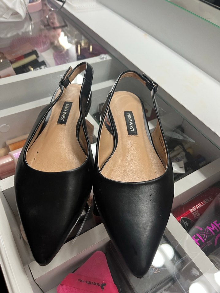 Klasik Siyah Tokalı Topuklu Kadın Ayakkabı - Görsel 3