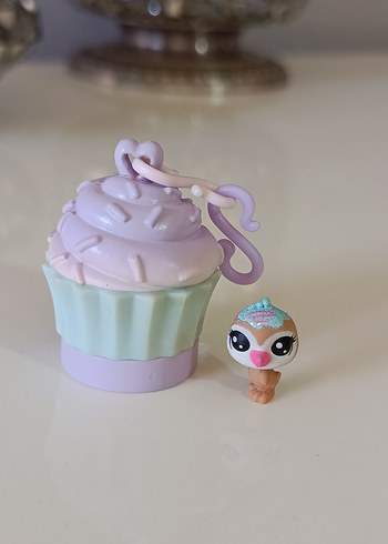 LPS Minişler simli penguen miniş ve cupcake yuvası