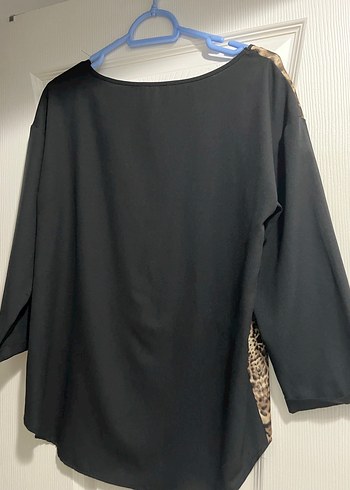 Kadın Leopar Desenli bluz - Görsel 6