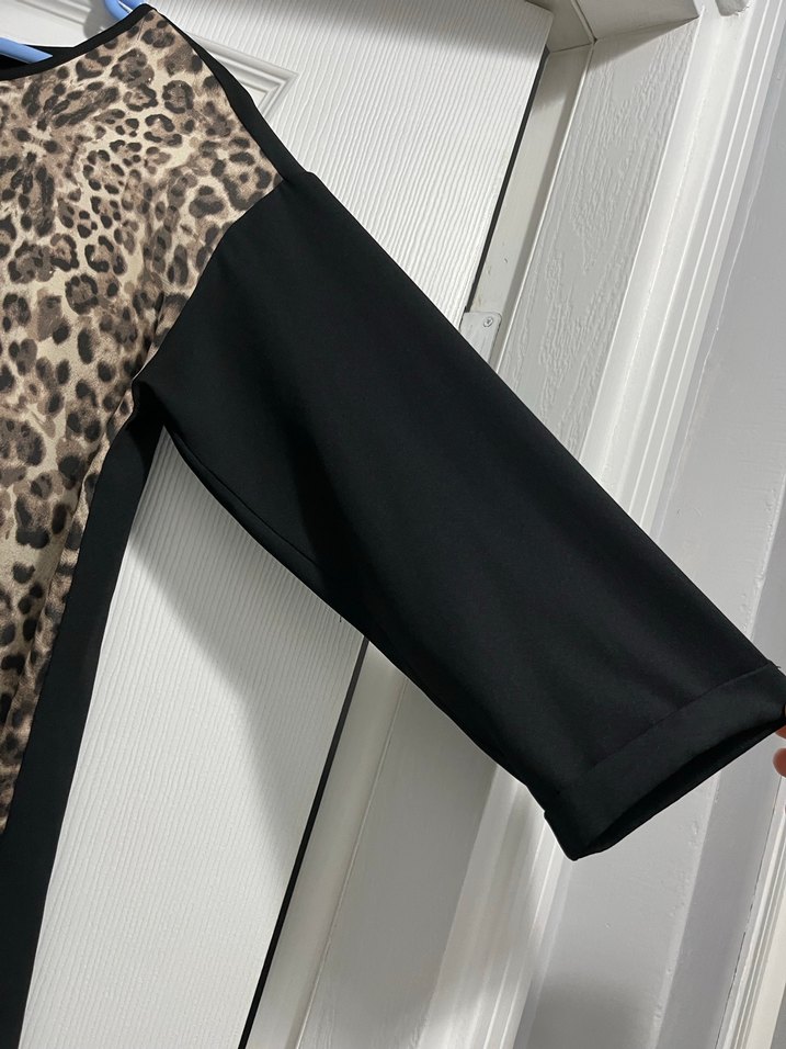 Kadın Leopar Desenli bluz - Görsel 2