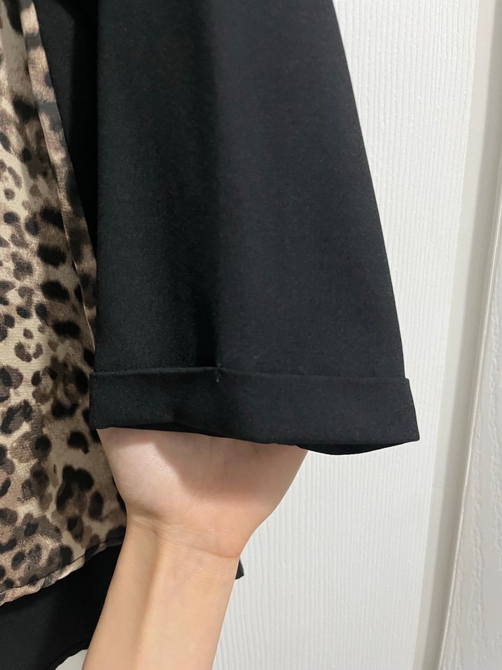 Kadın Leopar Desenli bluz - Görsel 3