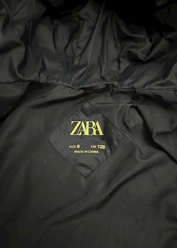 Düğmeli Siyah erkek çocuk mont - Görsel 3