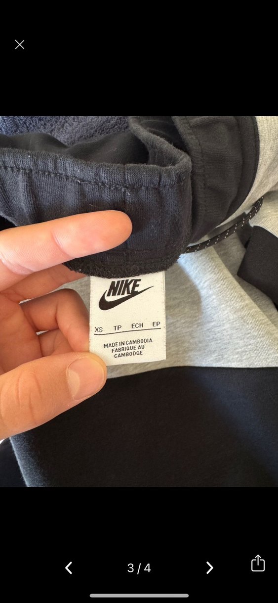 Nike Tech Fleece Eşofman Altı Panda - Görsel 3